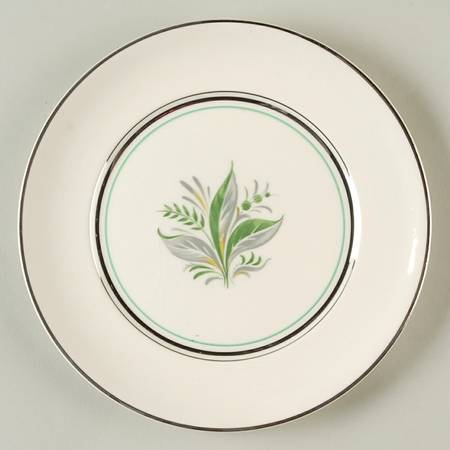 Encore (Platinum Inner Ring) Dessert/Pie Plate