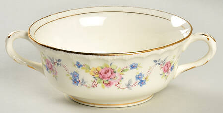 Flora Bell Cream Soup Bowl
