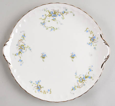 Fleurette Handled Cake Plate
