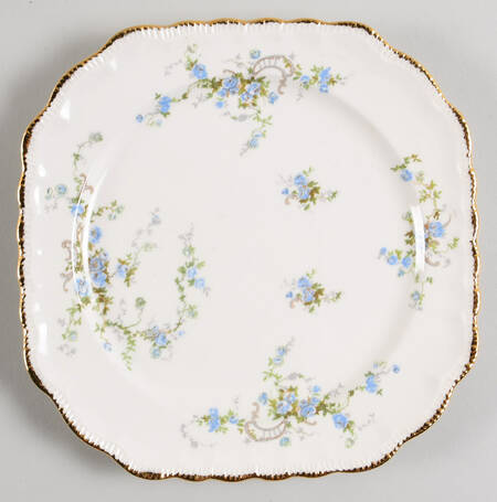 Fleurette Square Salad Plate