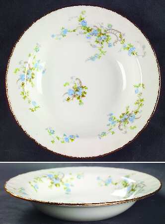 Fleurette Rim Fruit/Dessert (Sauce) Bowl