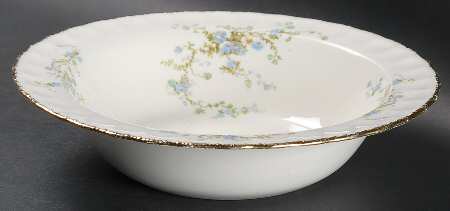 Fleurette 9" Round Vegetable Bowl