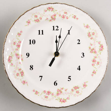 Florence (Scalloped Edge) 1-2" depth  Clock Plate HC