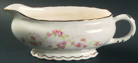 Florence (Scalloped Edge) Gravy Boat