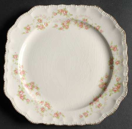 Florence (Scalloped Edge) Square Salad Plate