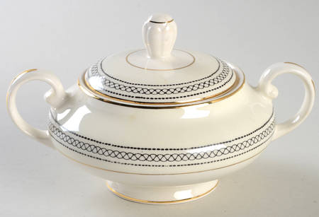 Formal Sugar Bowl & Lid