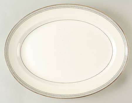 Formal 15" Oval Serving Platter