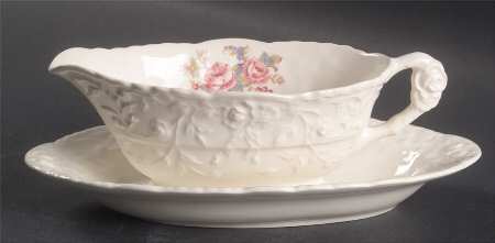 Gypsy Rose Gravy Boat & Underplate