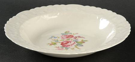 Gypsy Rose Rim Soup Bowl