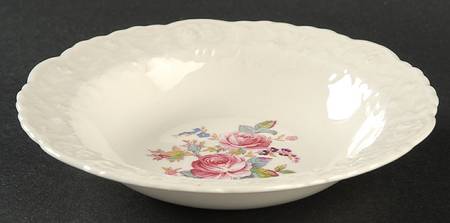Gypsy Rose Rim Fruit/Dessert (Sauce) Bowl