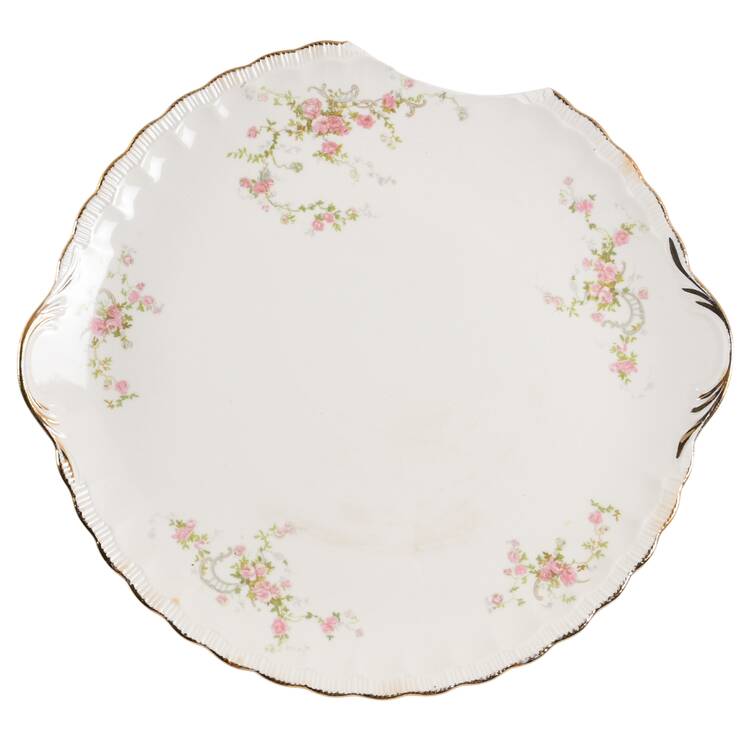 Jean Handled Cake Plate