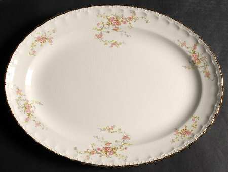 Jean 15" Oval Serving Platter