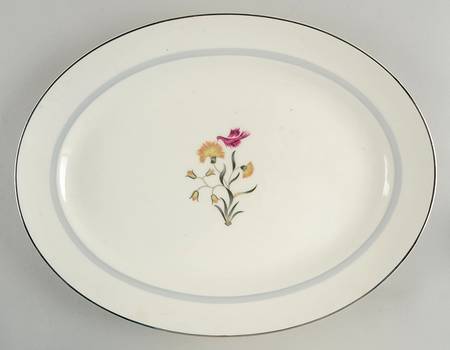 Karen 15" Oval Serving Platter