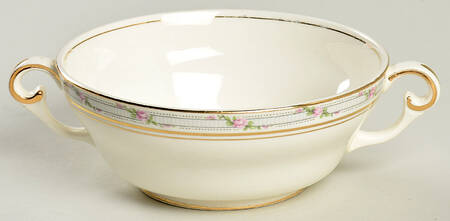 La Belle Flat Cream Soup Bowl