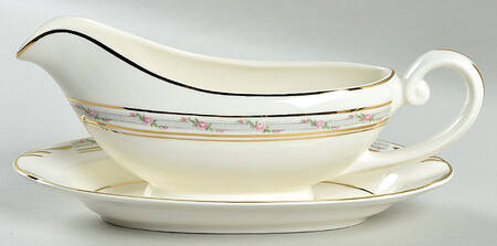 La Belle Gravy Boat & Underplate/Relish