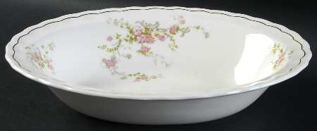 Leon 9" Oval Vegetable Bowl
