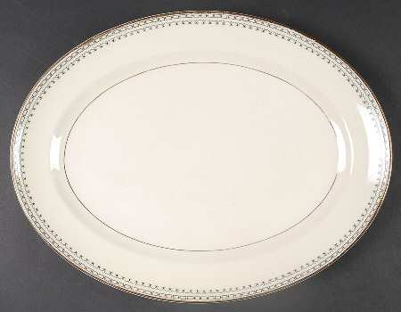 Linda 13" Oval Serving Platter