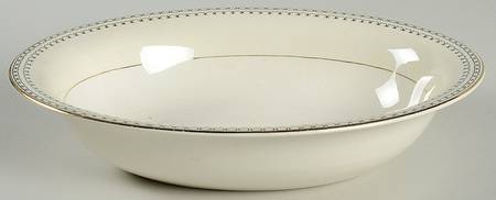 Linda 10" Oval Vegetable Bowl