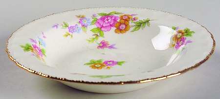 Mary Ellen Rim Fruit/Dessert (Sauce) Bowl