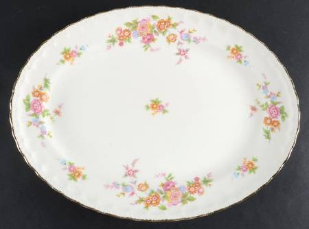 Mary Ellen 15" Oval Serving Platter