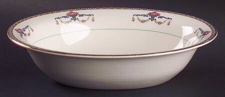 Melrose 9" Oval Vegetable Bowl