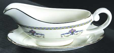 Melrose Gravy Boat & Underplate/Relish