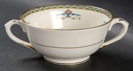 Melrose Footed Cream Soup Bowl