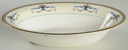 Melrose 9" Oval Vegetable Bowl