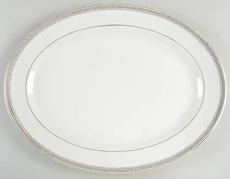 Oxford 15" Oval Serving Platter