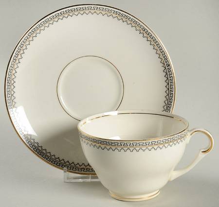 Oxford Footed Cup & Saucer Set