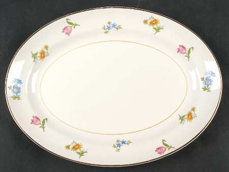 Paula 13" Oval Serving Platter