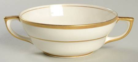 Pembroke Flat Cream Soup Bowl