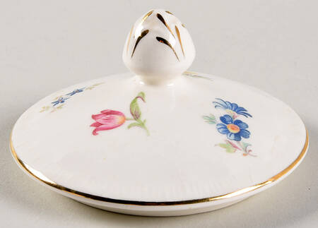 Pinafore (Brushed Gold Trim) Lid for Sugar Bowl