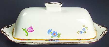 Pinafore (Brushed Gold Trim) 1/4 Lb Covered Butter