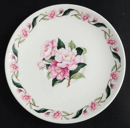 Pink Peony Saucer