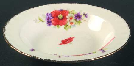 Poppy Rim Fruit/Dessert (Sauce) Bowl