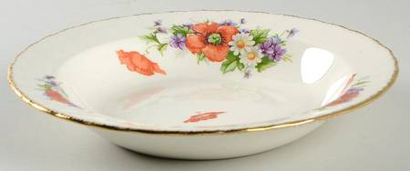 Poppy Rim Soup Bowl