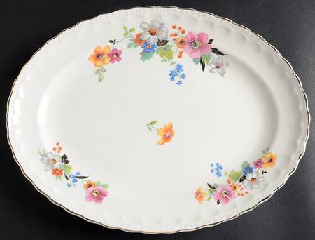 3188 13" Oval Serving Platter
