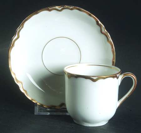 POP23 Flat Demitasse Cup & Saucer Set