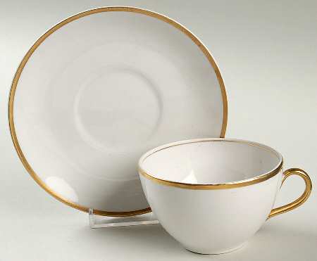 POP28 Flat Cup & Saucer Set