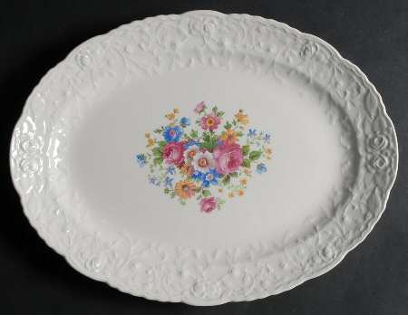 25004 15" Oval Serving Platter