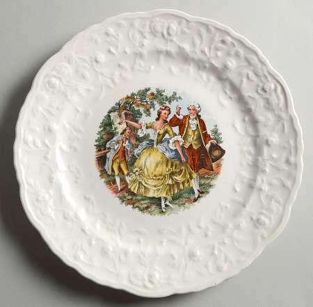 POP43 Luncheon Plate