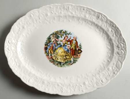 POP43 13" Oval Serving Platter