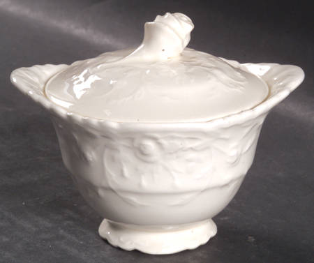 Rose Point Mini Sugar Bowl & Lid