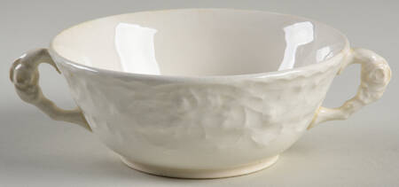 Rose Point Flat Cream Soup Bowl