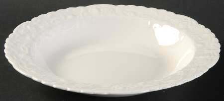 Rose Point Rim Soup Bowl