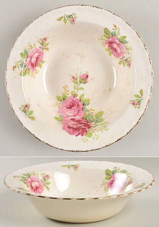 Royal Rose 8" Round Vegetable Bowl