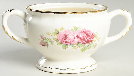 Royal Rose Sugar Bowl No Lid