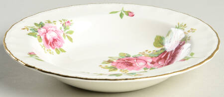 Royal Rose Rim Fruit/Dessert (Sauce) Bowl