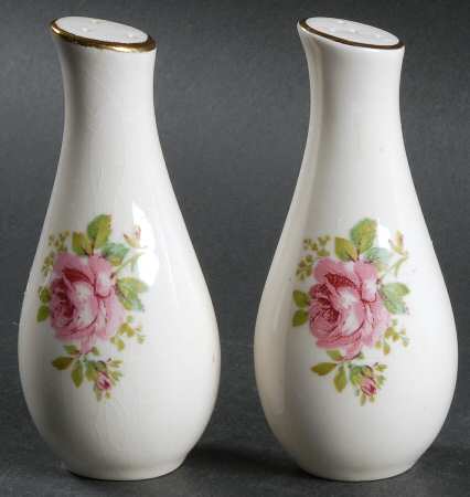 Royal Rose Salt & Pepper Set